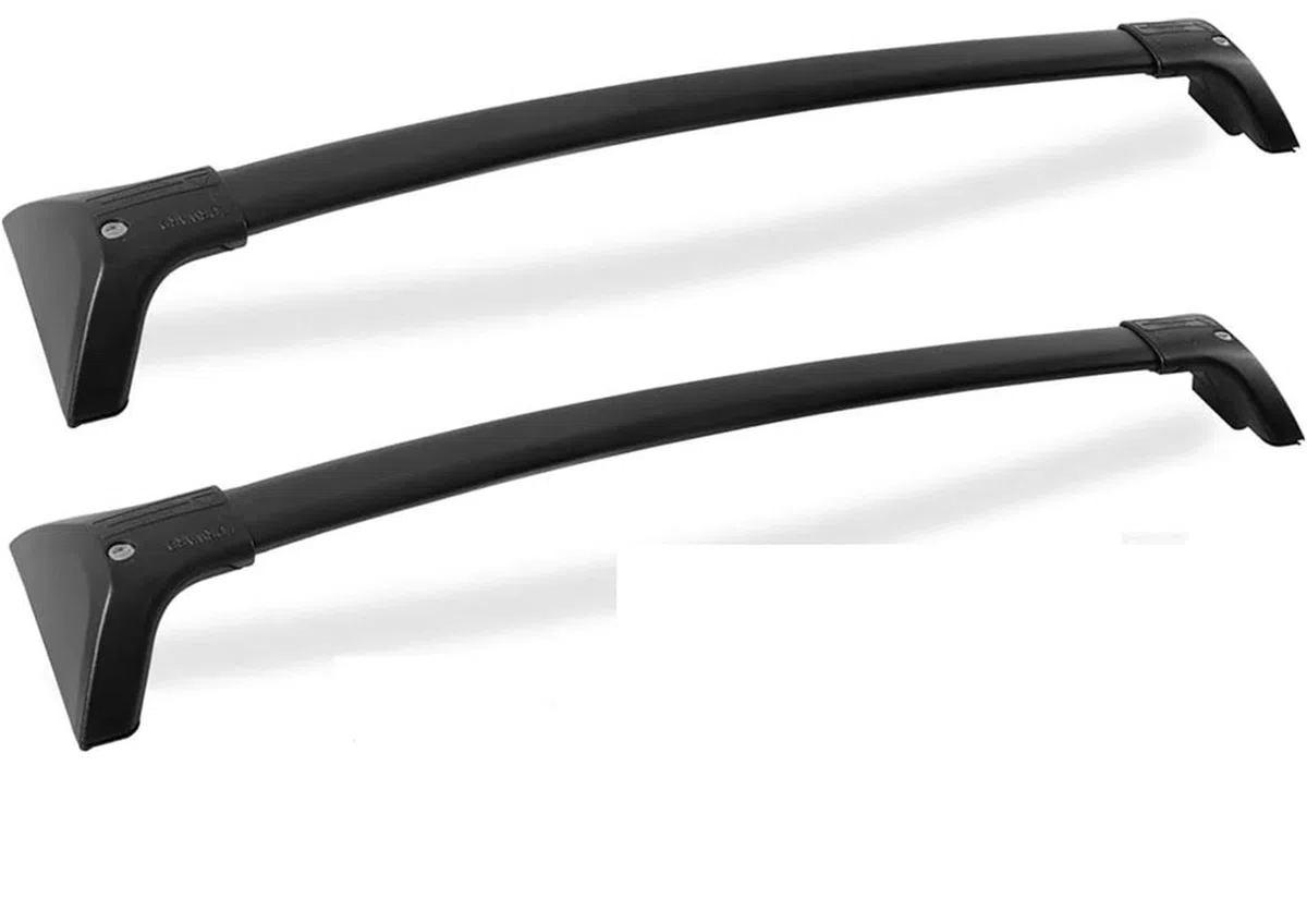 Barras Portaequipajes Barras Cruzadas Portaequipajes Techo para Toyota para RAV4 2019-2025 (no para LE 22-25/Adventure/TRD Off-Road Woodland Edition) Cerradura Antirrobo