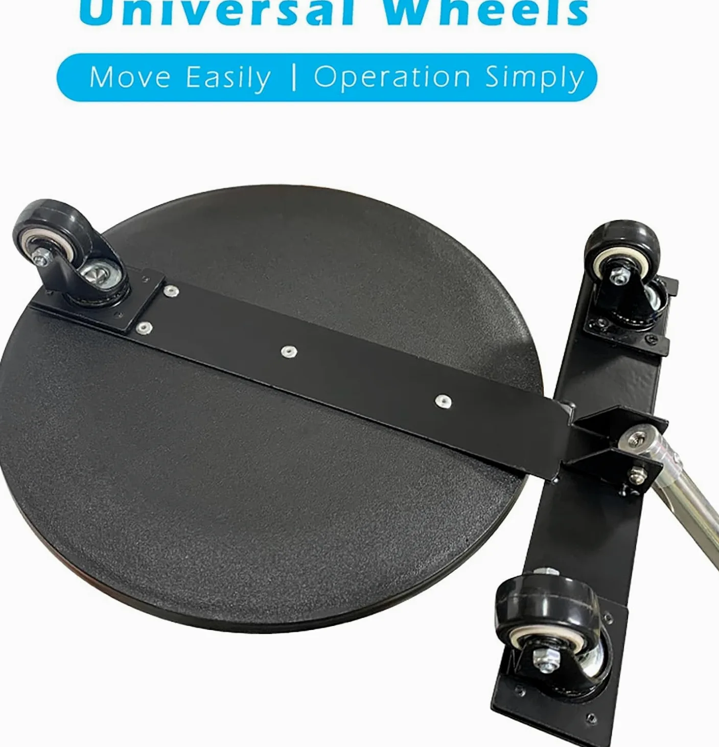 Espejo de inspección para Coche, retráctil, para Techo, 30 cm de diámetro, Reflector Convexo, para la Parte Inferior del vehículo.
