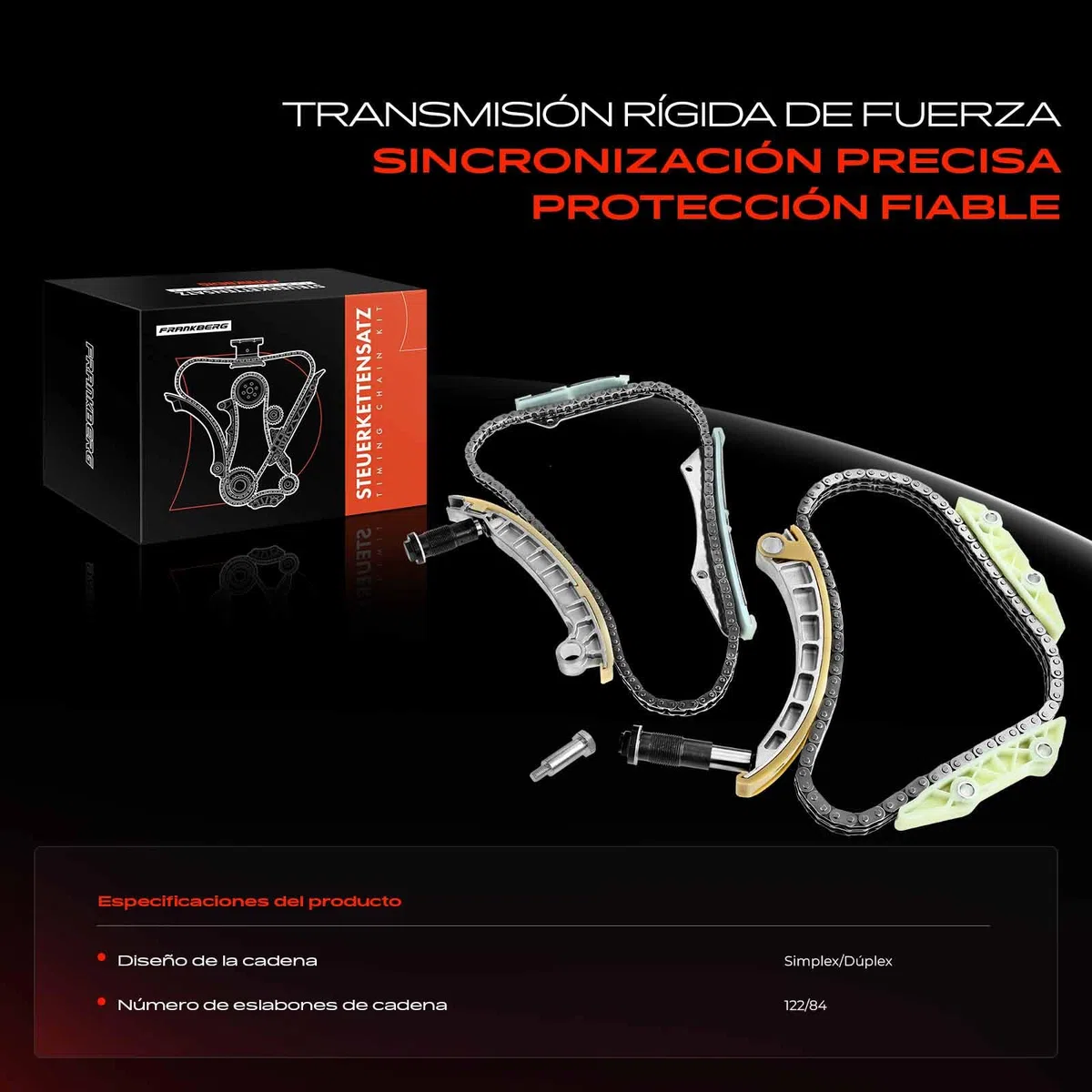Frankberg Kit de cadena de distribución 504084528