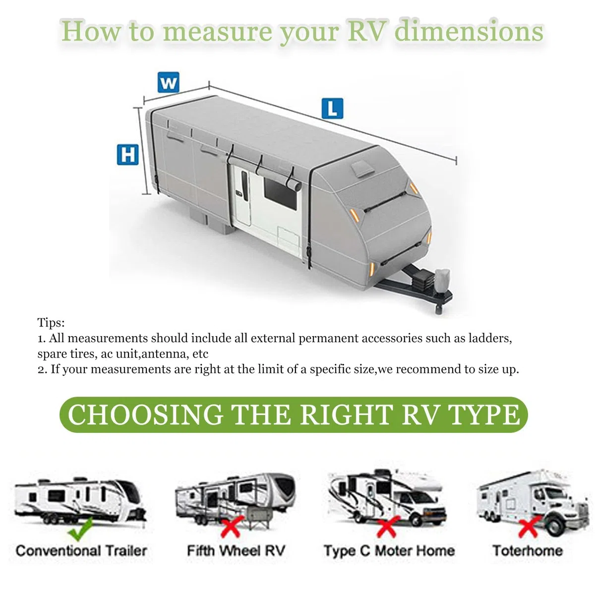 Funda Autocaravana para Tabbert Motorhome Cover Standard 2010-2026