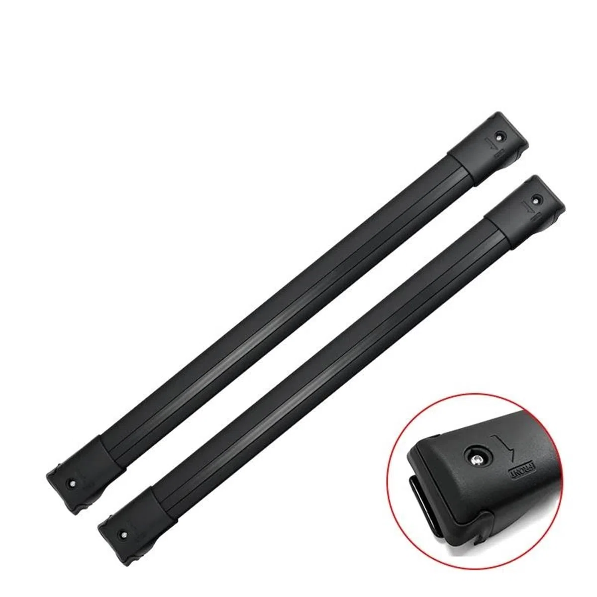 Barras Portaequipajes Barras Cruzadas para Techo De Coche Transversales para Toyota para Land para Cruiser 250 2024 2025 Prado LC250 1958 Primera Edición FJ250(Black 1)