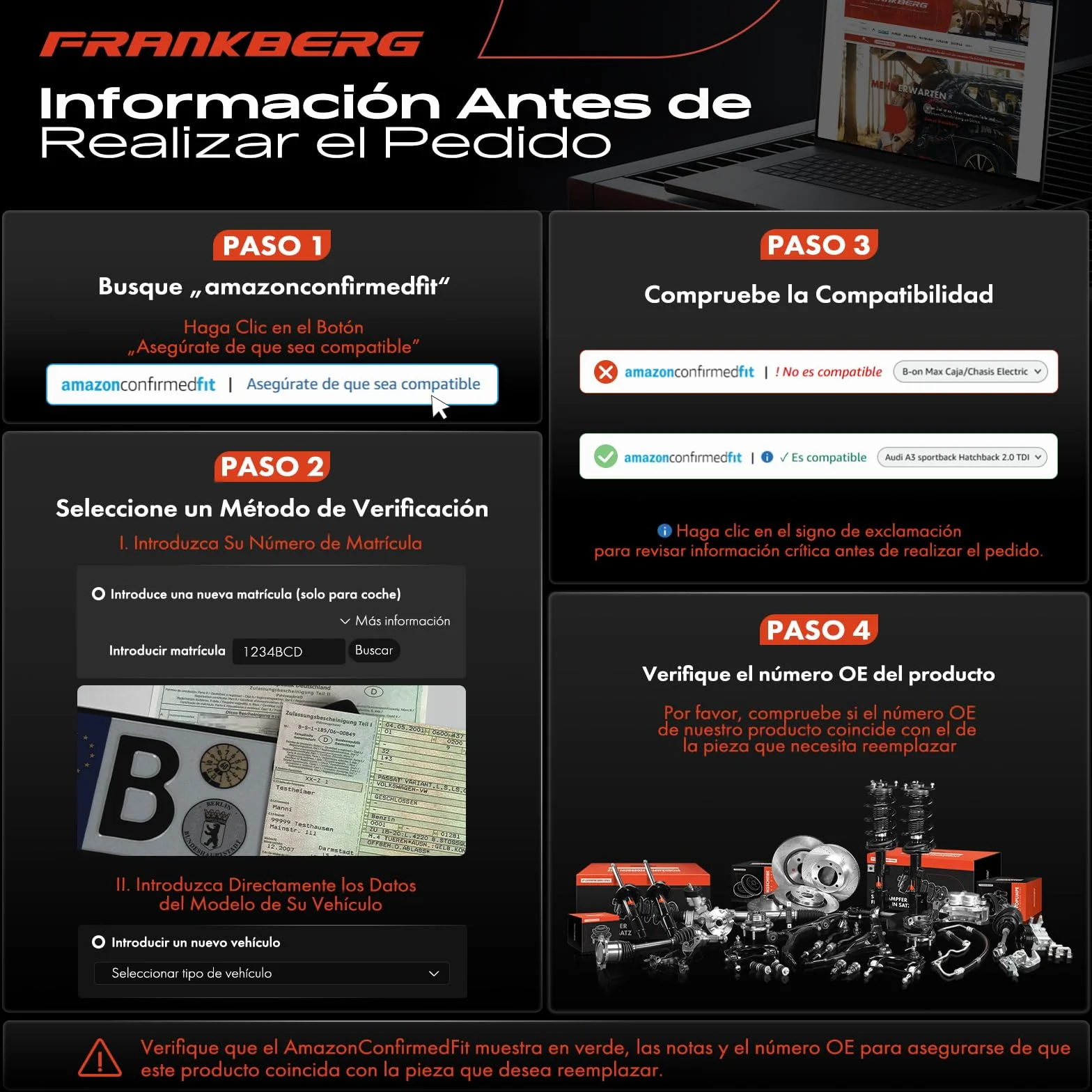 Frankberg Kit de cadena de distribución 504084528